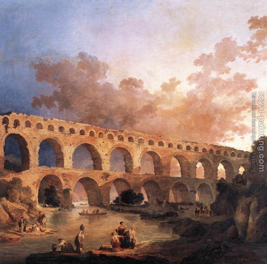 Hubert Robert : The Pont du Gard